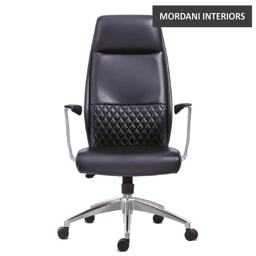 Woolman High Back 100% Genuine Leather Chair